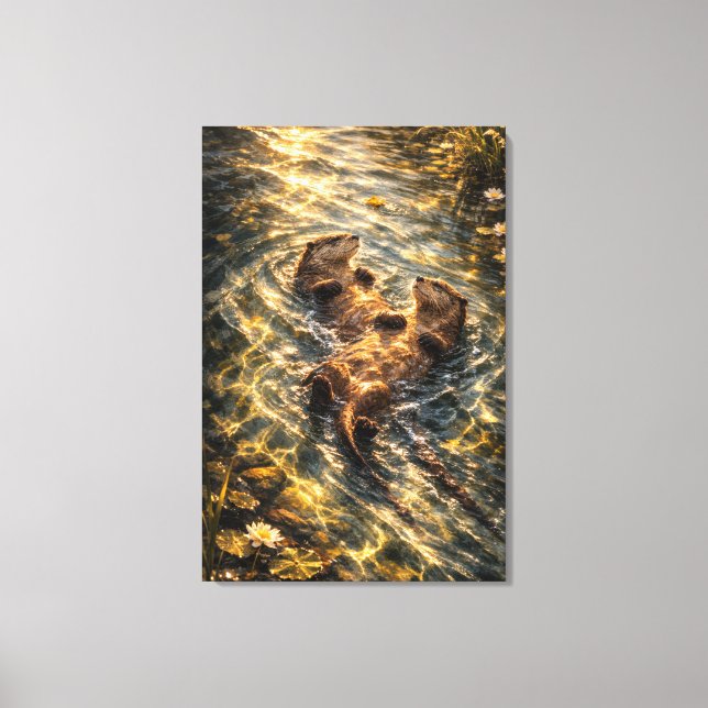 Drifting Together | Utter Art | Sträckt Canvas (Framsida)