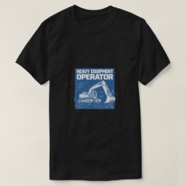Driftledare för tung utrustning - yrkesschema t shirt