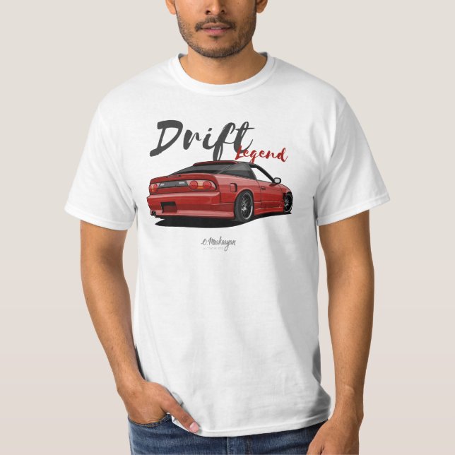 Driftlegend - S13 200SX T Shirt (Framsida)