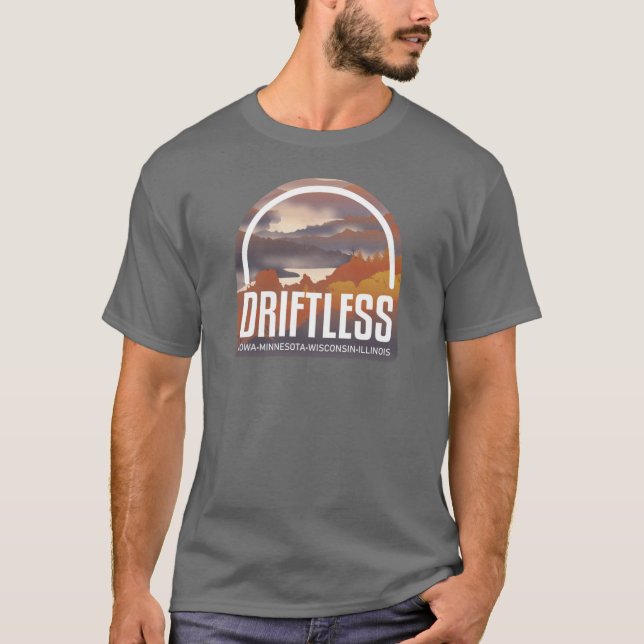 Driftless flicka t shirt (Framsida)
