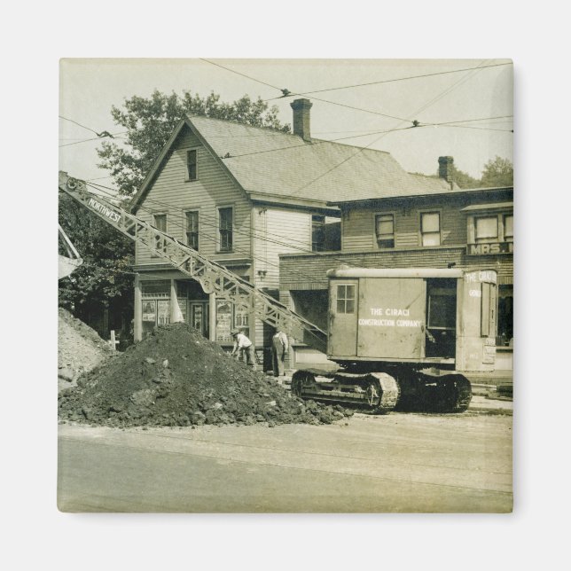 DRIFTMODELL 2 TIDIGT CLEVELAND FÖR Nordvästra CRAN Magnet (Framsidan)