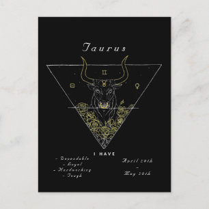"Driftsatt av Taurus" Vykort