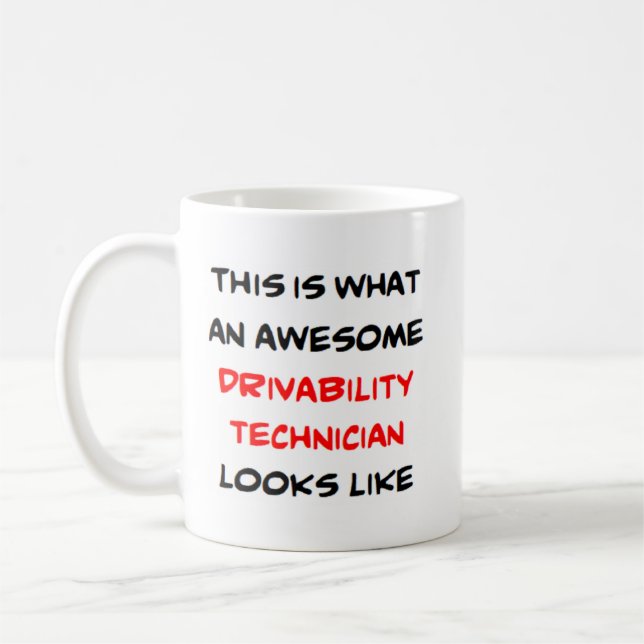Driftskompatibilitetstekniker, fantastisk kaffemugg (Vänster)