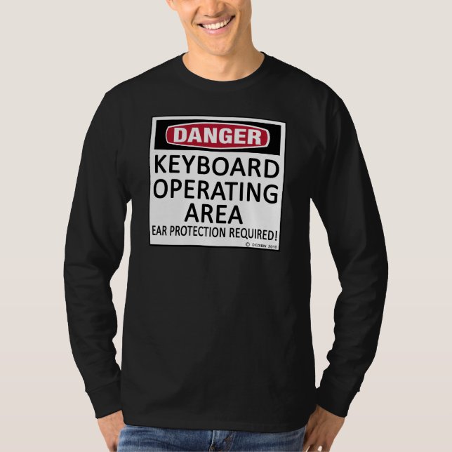 Driftsområde Tangentbord Tee (Framsida)