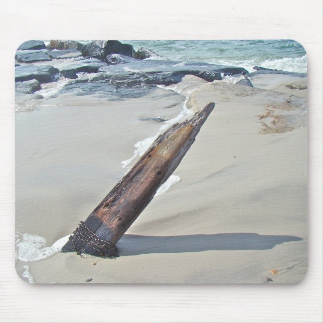 Driftträ, okedjat musmatta (Framsidan)