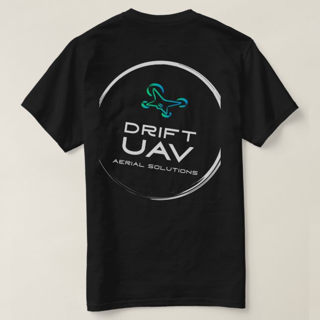 DriftUAV Manar-Shirt - Stil 2 T Shirt (Design baksida)