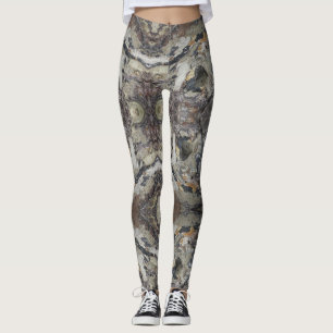 Driftved Foto Marved Coastal Woodgrain Leggings