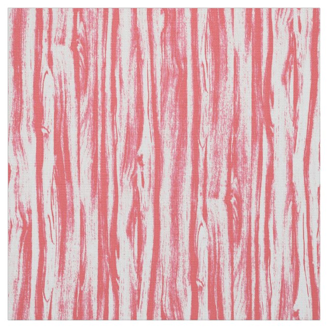 Driftved mönster - rosa av korall och vitt tyg (Provkarta)