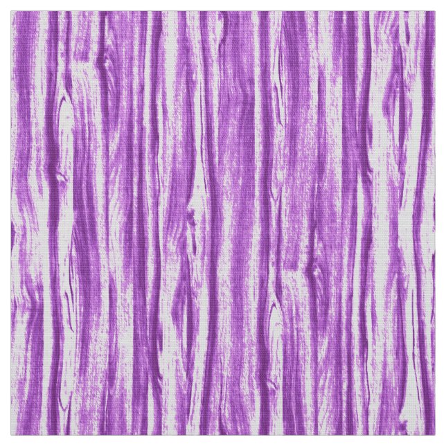 Driftved mönster - violett lila och vitt tyg (Provkarta)