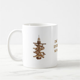 DRIFTVEDSENTUSIASTER ÖVER HELE VÄRLDEN. VIT MUGK i Kaffemugg