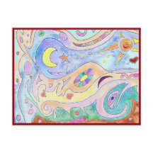 Driftwood Art-vykort