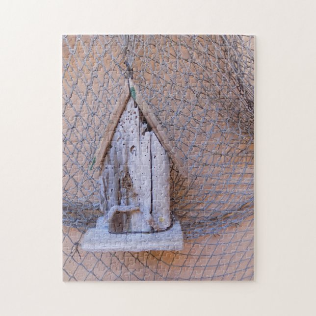 Driftwood Birdhouse Pussel (Vertikal)