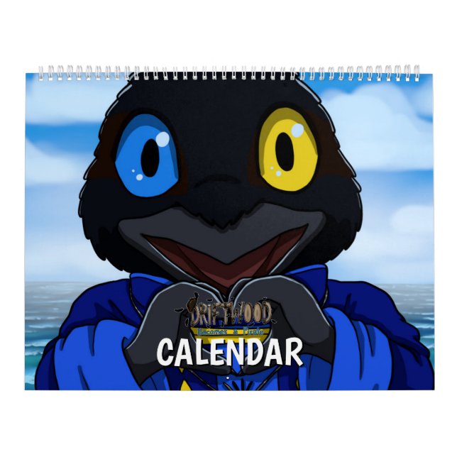 Driftwood blir en Pirat kalender (Omslag)
