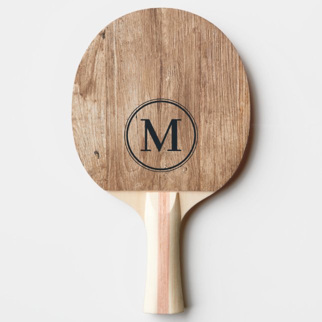 Driftwood Boards Monogramm Pingisracket (Baksidan)