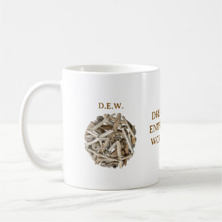 DRIFTWOOD ENTHUSIASTS WORLDWIDE. D.E.W. MUG KAFFEMUGG