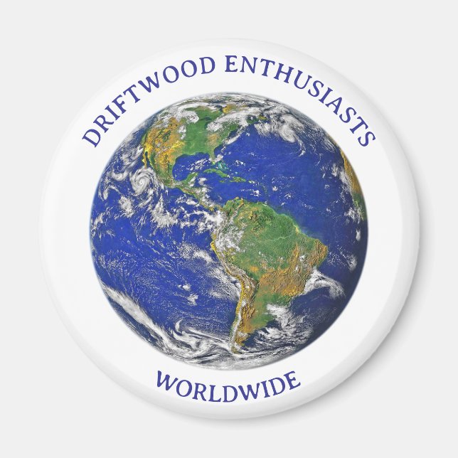 DRIFTWOOD ENTHUSIASTS WORLDWIDE MAGNET (Framsidan)
