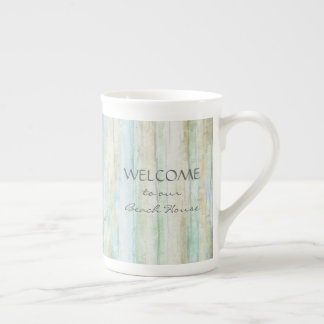 Driftwood Ocean Beach House Coastal Seashoredriftw Benporslin Mugg