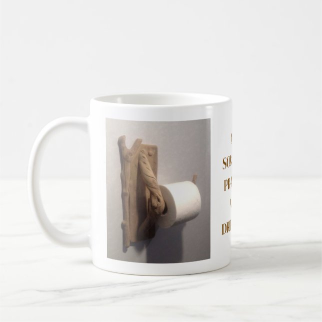 DRIFTWOOD TEMAMÅLAD MUG KAFFEMUGG (Vänster)
