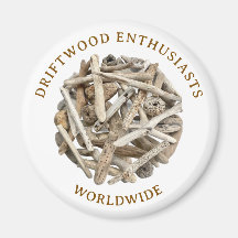 DRIFTWOOD TEMATISK MAGNET. KYL SKÅP MAGNET