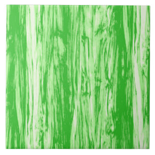 Driftwoodmönster - limefruktgrönt och vit kakelplatta