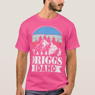 Driggs Idaho utomhus Äventyr Skiing Hiking Moun T Shirt