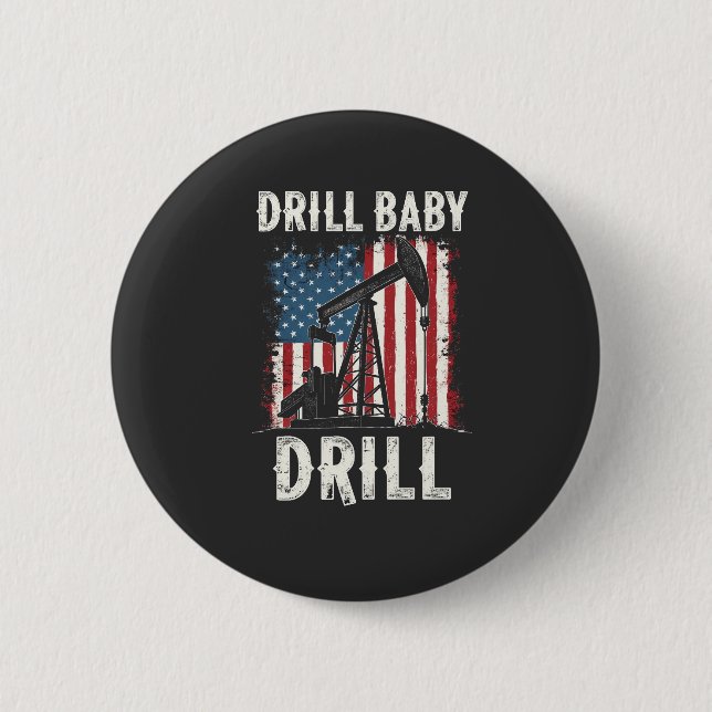 Drill Baby borll American Trump Energy Economy Knapp (Framsida)