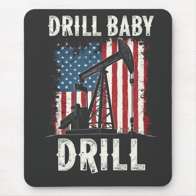 Drill Baby borll American Trump Energy Economy Musmatta (Framsidan)