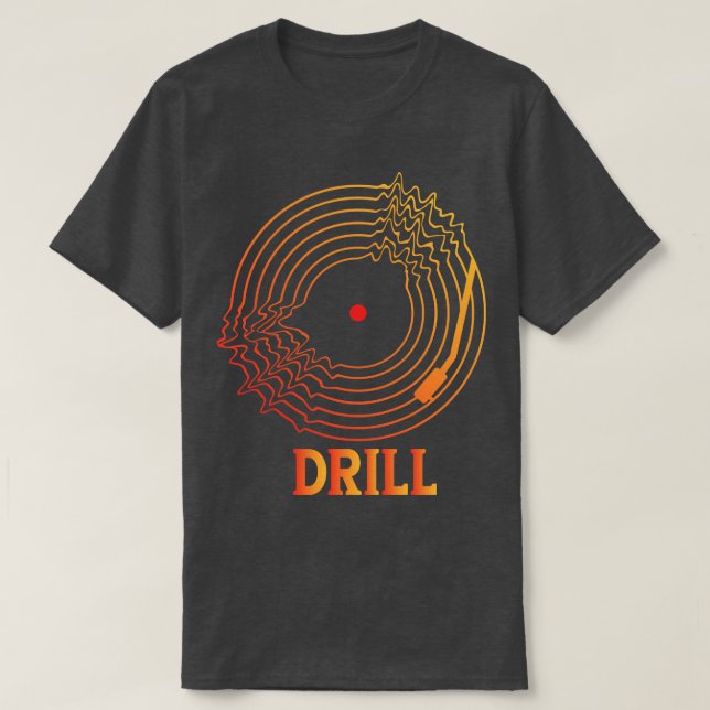 DRILL RADIOHEAD T SHIRT (Design framsida)