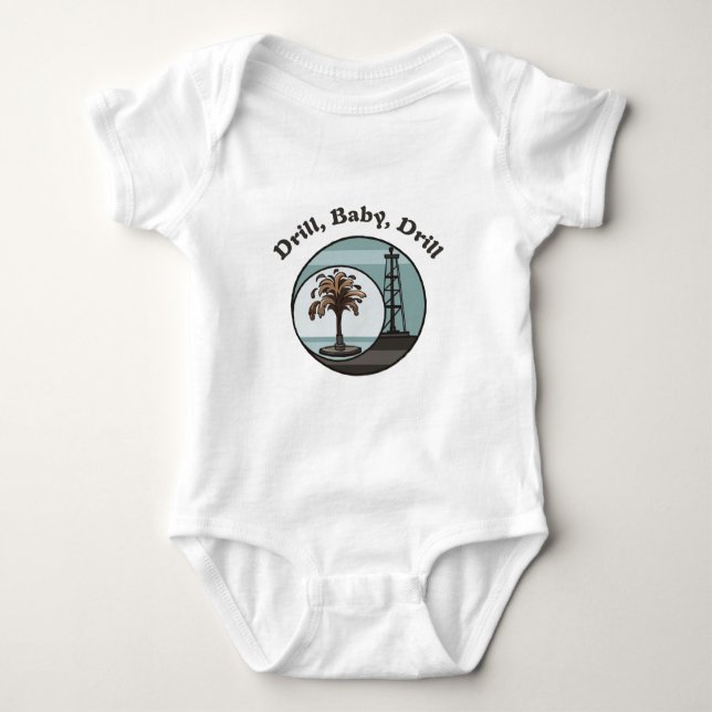 Drillborr baby, drillborr tee shirt (Framsida)