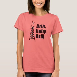 Drillborr bebis, drillborrutslagsplats tröja