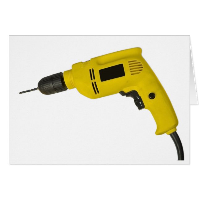 drillborr hälsningskort (Framsidan Horizontal)