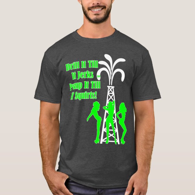 Drillborr & idiot t-shirt (Framsida)