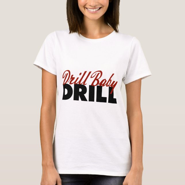 Drillborrbabydrillborr T-shirt (Framsida)