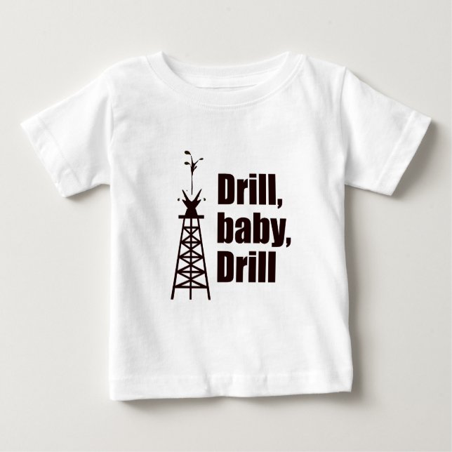 Drillborrbabydrillborr T Shirt (Framsida)