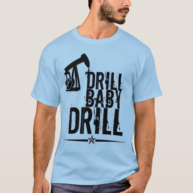 Drillborrbabydrillborr Tee Shirt (Framsida)