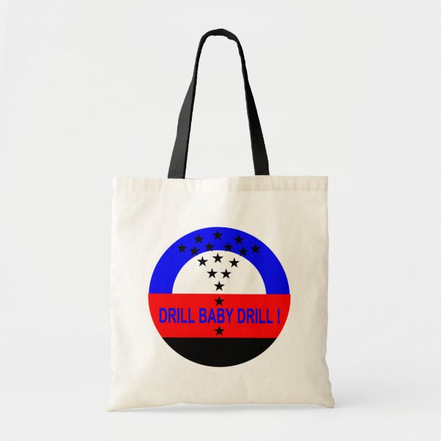 DRILLBORRBABYDRILLBORR!  TOTE_small Tygkasse (Framsidan)