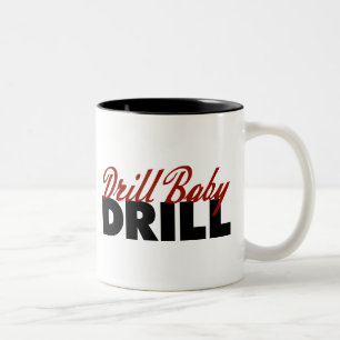 Drillborrbabydrillborr Två-Tonad Mugg