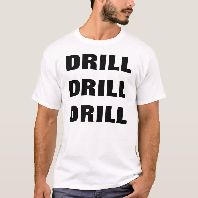 DRILLBORRDRILLBORRDRILLBORR T-SHIRT (Framsida)