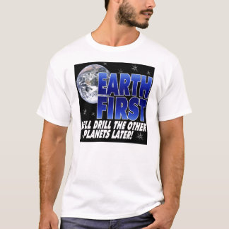 Drillborrjord första t-shirt
