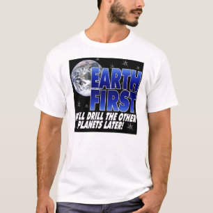 Drillborrjord första tee