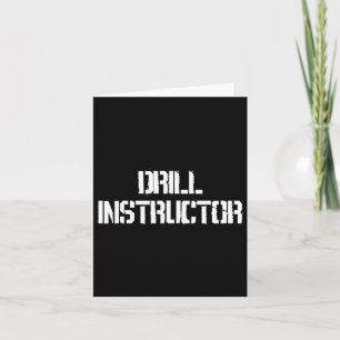 Drillinstruktör Boot Camp-kostym Kort