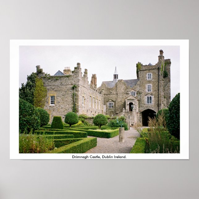 Drimnagh Castle, Dublin Ireland Poster (Framsidan)