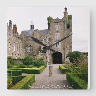 Drimnagh Castle klocka, Dublin Ireland. Fyrkantig Klocka