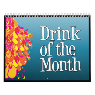 Drink 2009 av månadkalendern (anpassadet) kalender