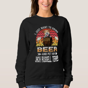 Drink Beer och Pet My Jack Russell Terrier Puppy D T Shirt