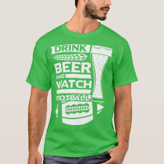 Drink Beer och titta på familjepresenten för sönda T Shirt