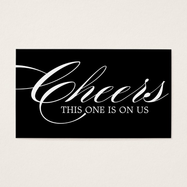 Drink Biljett - Förpackning om 100 (Framsidan)