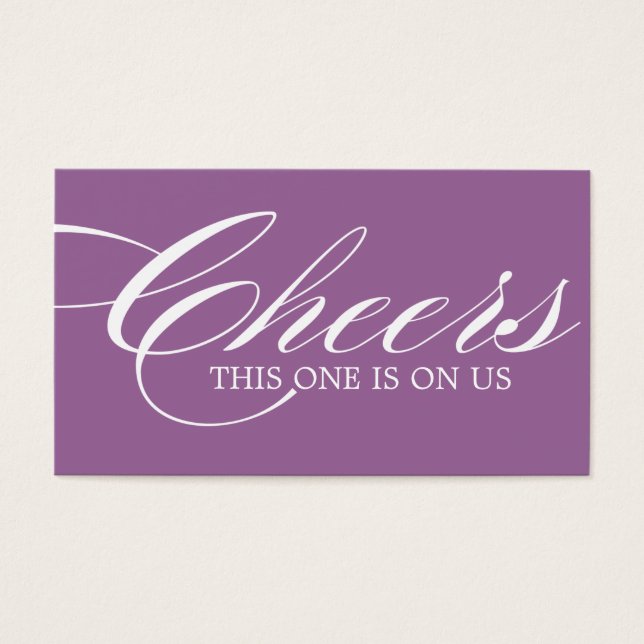 Drink Biljett - Förpackning om 100 (Framsidan)