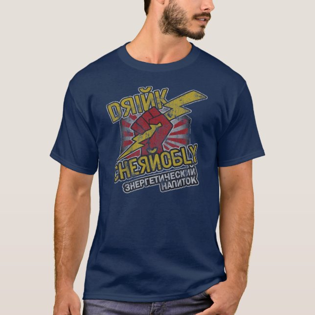 Drink Chernobly Tee Shirt (Framsida)