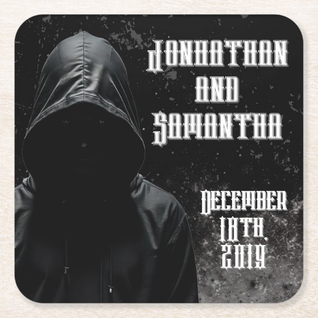 Drink Coasters Haunting Adeline Zade Meadows Zaddy Underlägg Papper Kvadrat (Framsidan)